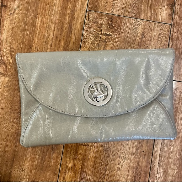 American Eagle Outfitters Handbags - AMERICAN EAGLE Women’s Tan Clutch Purse Evening Bag